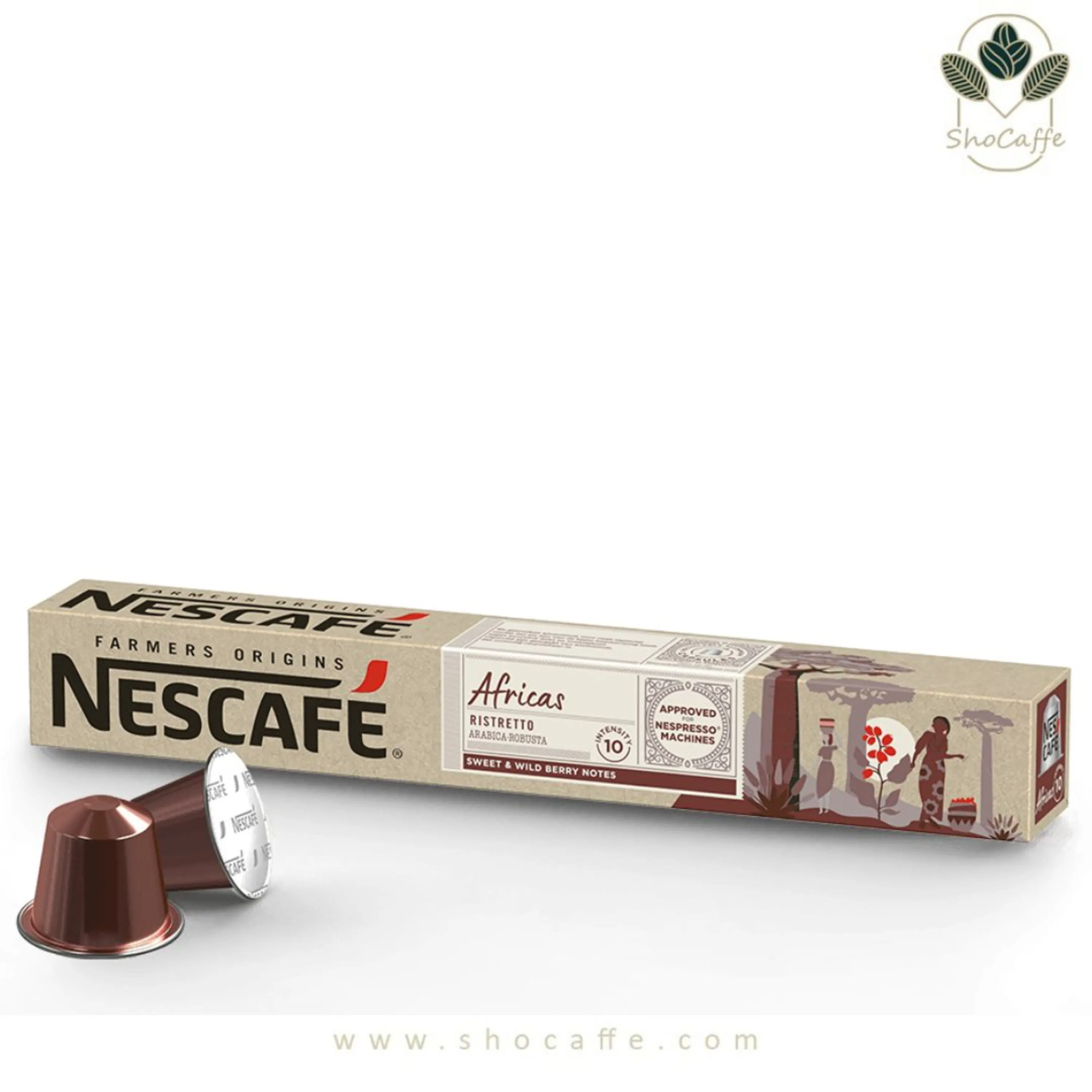 کپسول قهوه نسپرسو مدل نستله آفریقا Nescafe Nestle Africas کپسول قهوه نسپرسو مدل نستله آفریقا Nescafe Nestle Africas
